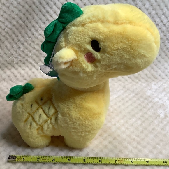 Cute Yellow Green Pineapple Giraffe Stuffed Animal Toy - Picture 8 of 11